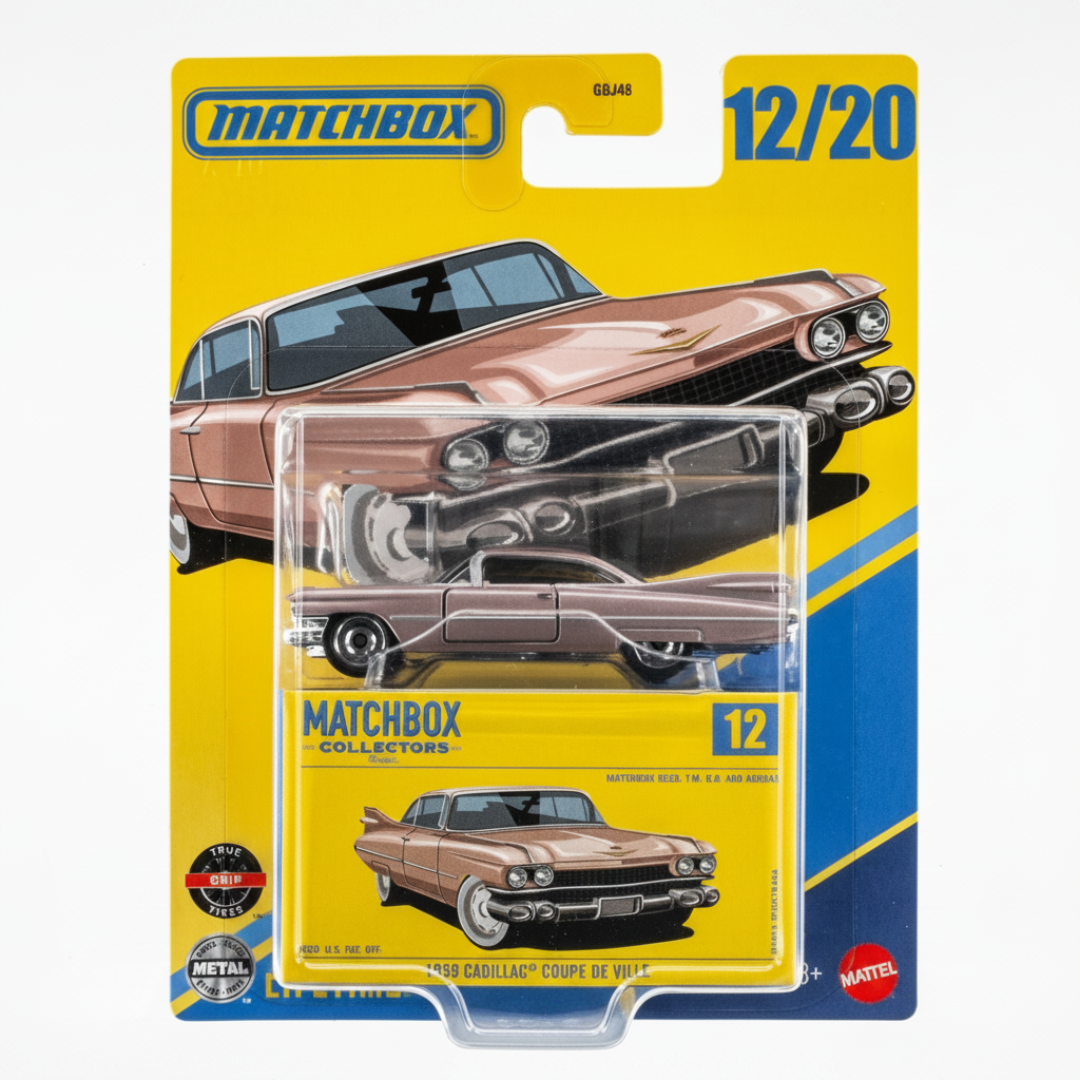 Matchbox Collectors 1959 Cadillac Coupe De Ville 1:64 Diecast Model Car