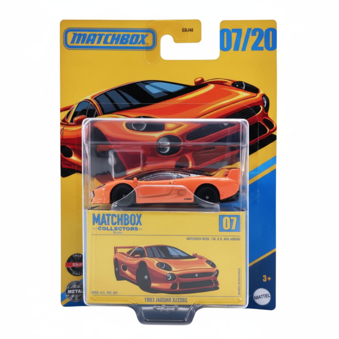 Matchbox Collectors 1993 Jaguar XJ220S 1:64 Diecast Model Car 1:64 Scale