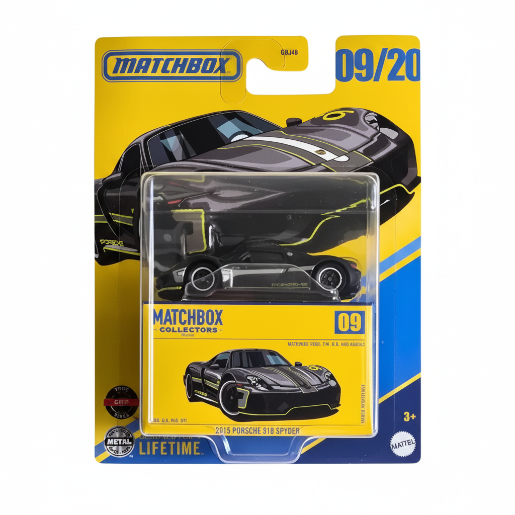 Matchbox Collectors 2015 Porsche 918 Spyder 1:64 Diecast Model Car