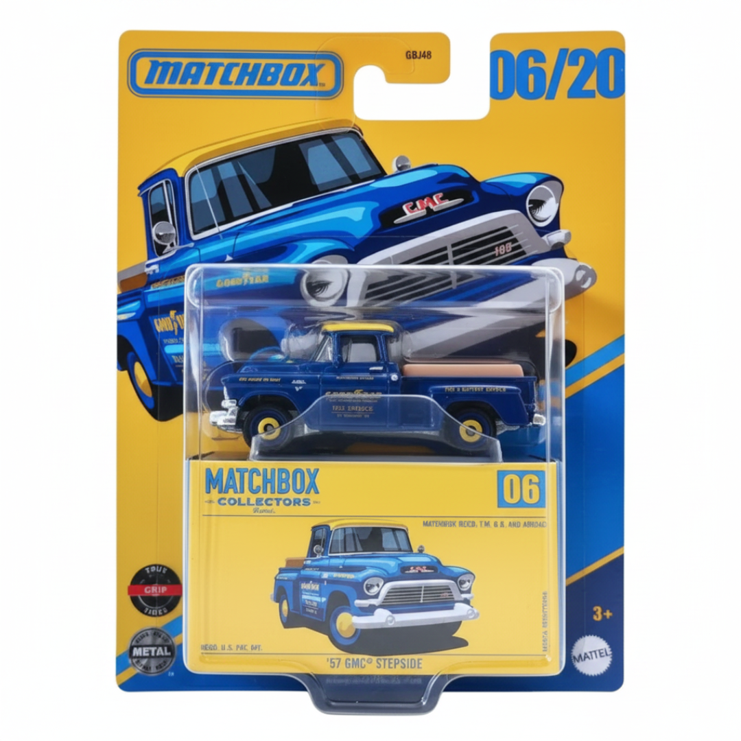 Matchbox Collectors ’57 GMC Stepside 1:64 Diecast Model Truck