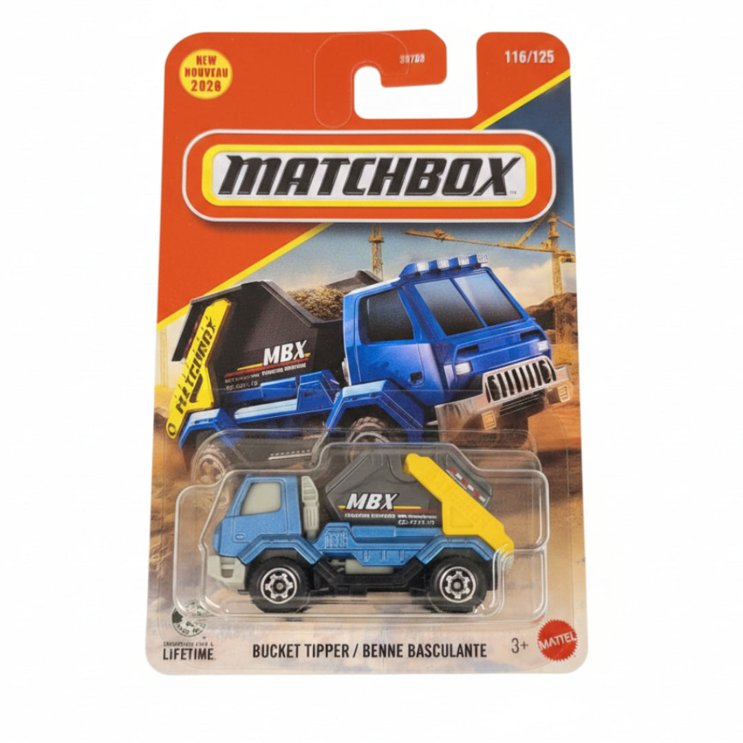 Matchbox Imported Bucket Tipper Die-Cast Dump Truck
