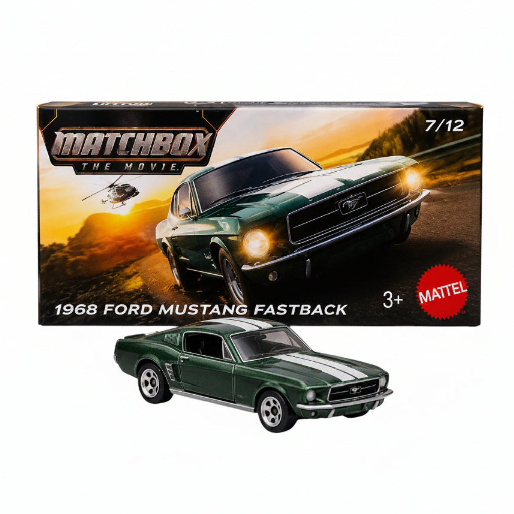 Matchbox Imported The Movie 1968 Ford Mustang Fastback | 1:64 Scale