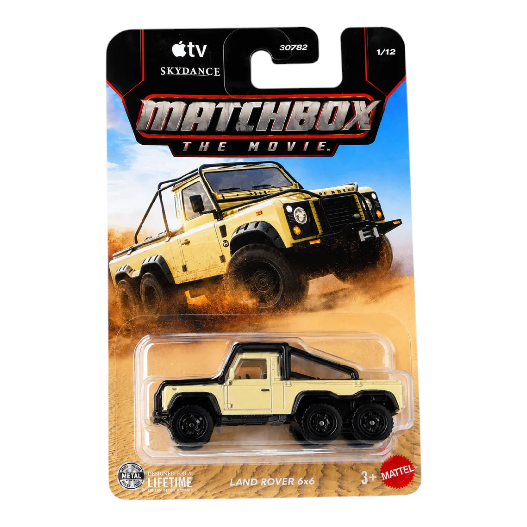 Matchbox Imported The Movie Land Rover 6x6 Die-Cast Vehicle