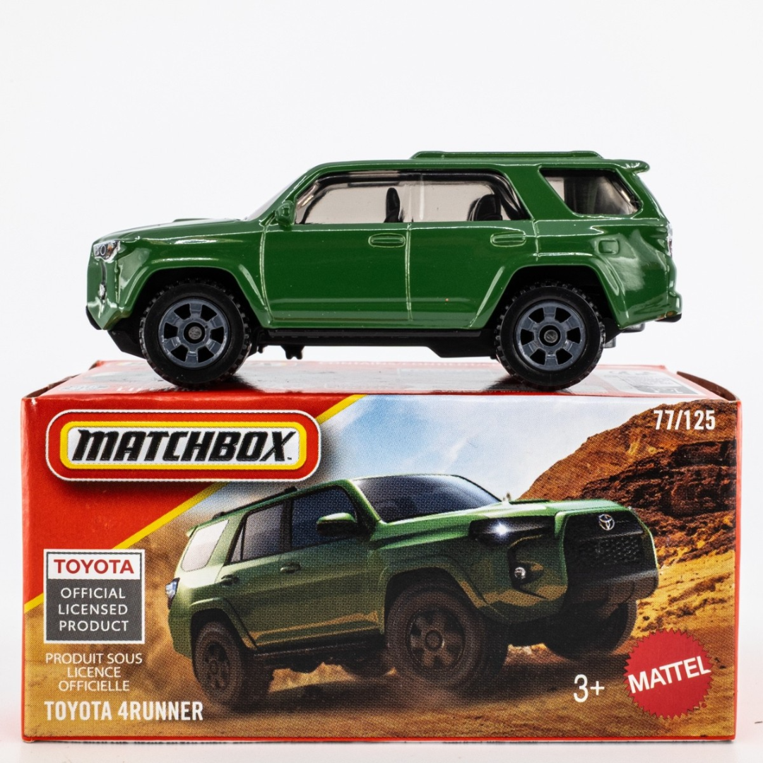 Matchbox Imported Toyota 4Runner Green Die-Cast Toy Car 1:64 Scale
