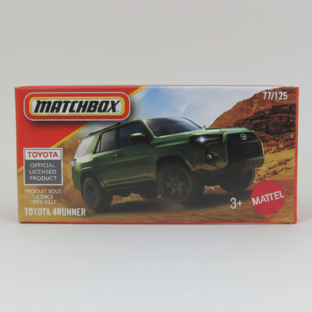 Matchbox Imported Toyota 4Runner Green Die-Cast Toy Car 1:64 Scale