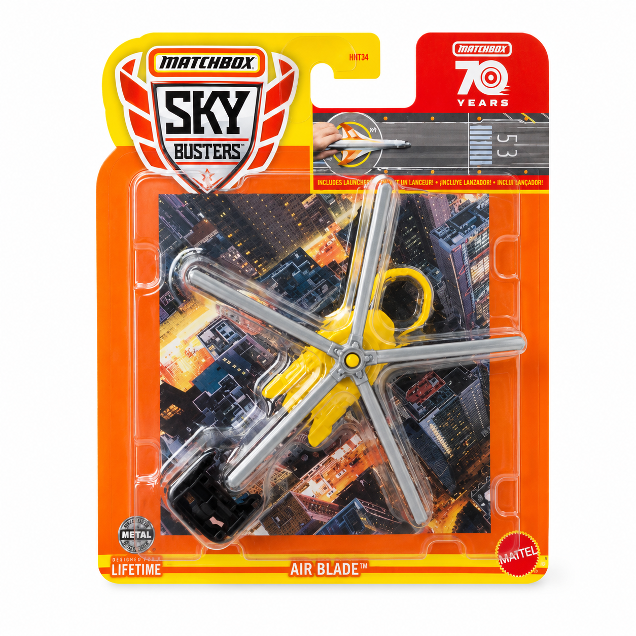 Matchbox Sky Busters Air Blade Launcher Toy – 70 Years Edition
