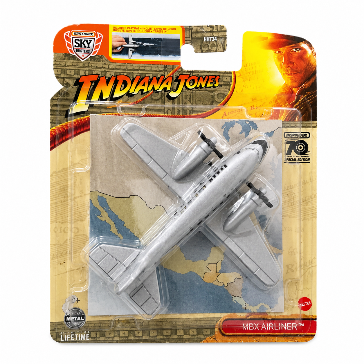 Matchbox Sky Busters Indiana Jones MBX Airliner Special Edition Aircraft