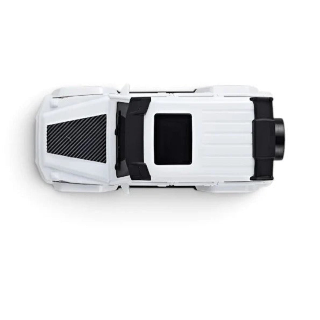 Mercedes-Benz G-Class RC Alloy Remote Control Car 1:64 with Acrylic Display Box – White
