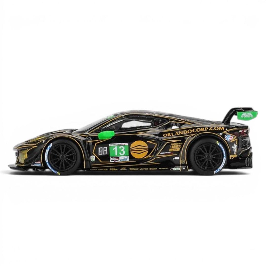Mini GT 1:64 Chevrolet Corvette Z06 GT3.R #13 – 2025 IMSA Daytona 24Hrs AWA Diecast Model Car code 1171