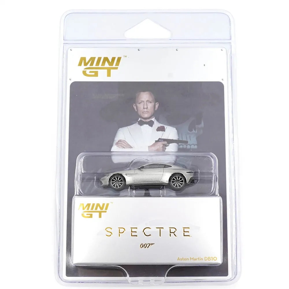 
Mini GT Aston Martin DB10 007 E Spectre 1:64 Scale Blister Code 910
