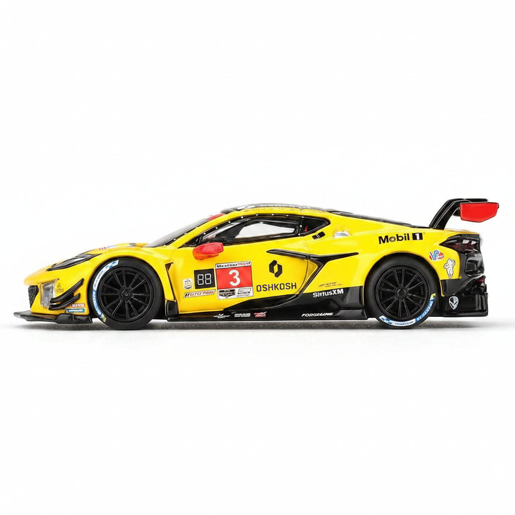 Mini GT IMSA Chevrolet Corvette Z06 GT3.R #3 2025 IMSA Daytona 24 Hours Pratt Miller Motorsports 1:64 1168 Diecast Model Car