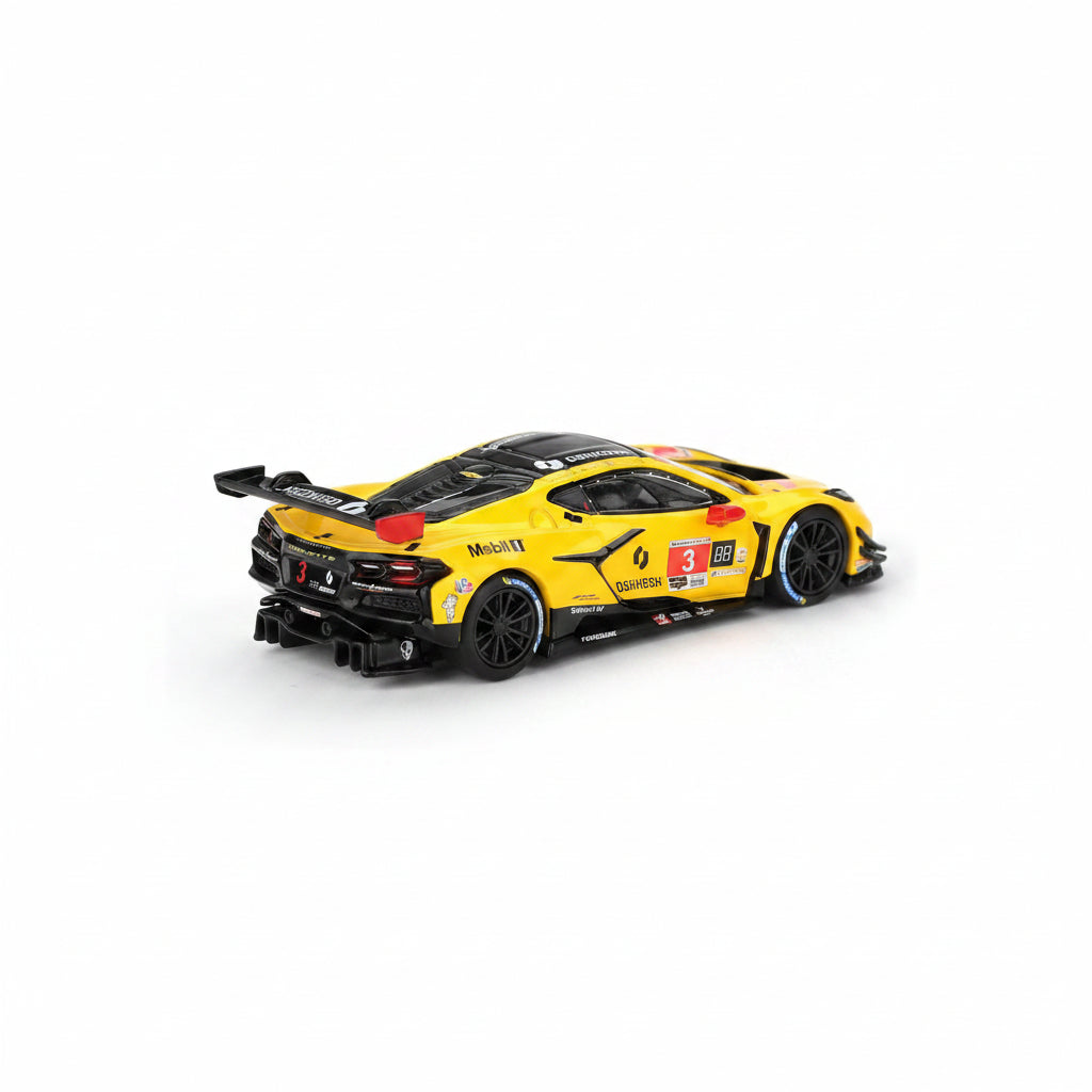 Mini GT IMSA Chevrolet Corvette Z06 GT3.R #3 2025 IMSA Daytona 24 Hours Pratt Miller Motorsports 1:64 1168 Diecast Model Car