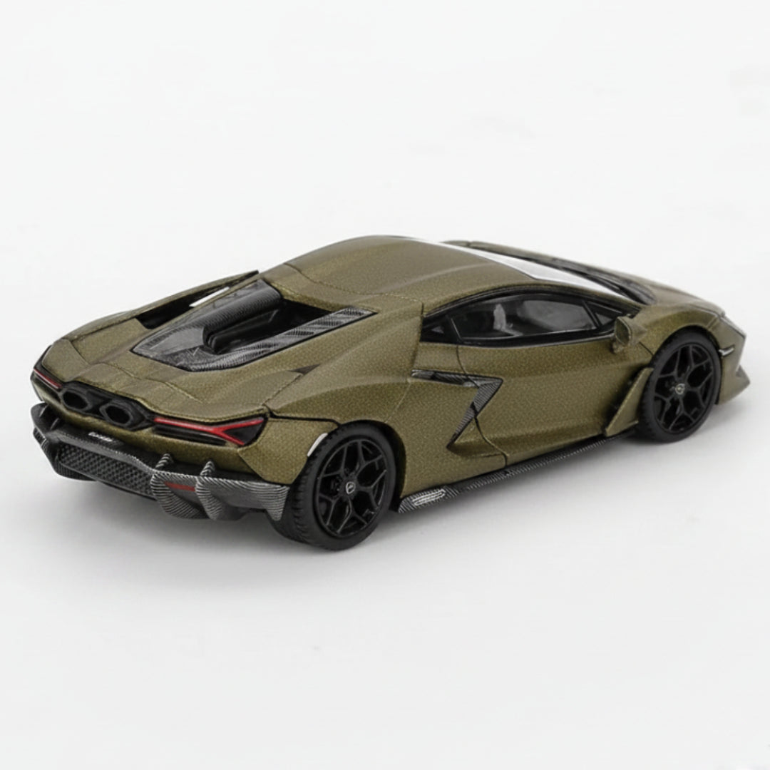 Mini GT Imported MINI GT 1:64 Lamborghini Revuelto Verde Gea Matte Diecast Model Car #1136
