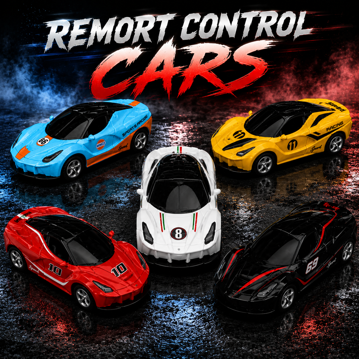 Mini Remote control Car 1:64 Scale – High-Speed Alloy Edition with App Control