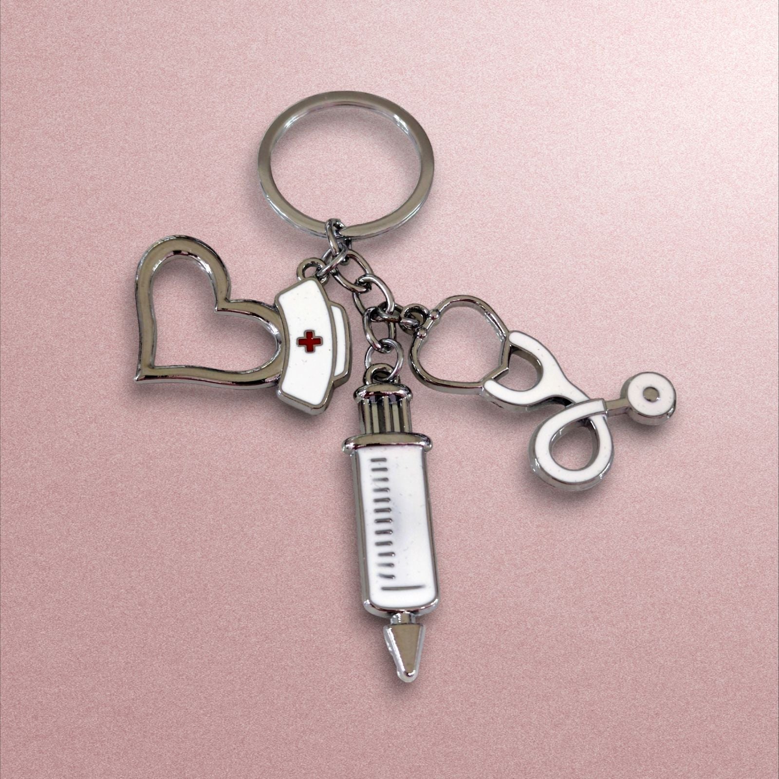 Multicharm Doctor Enamel Keychain