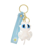 Night Fury / Light Fury Dragon Silicon Keychain With Bagcharm and Strap (Select From Drop Down Menu)
