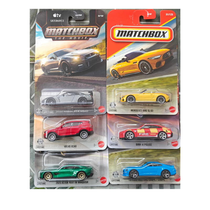 Official Matchbox Box Set of 24 K case 2026 with Apple TV Cars