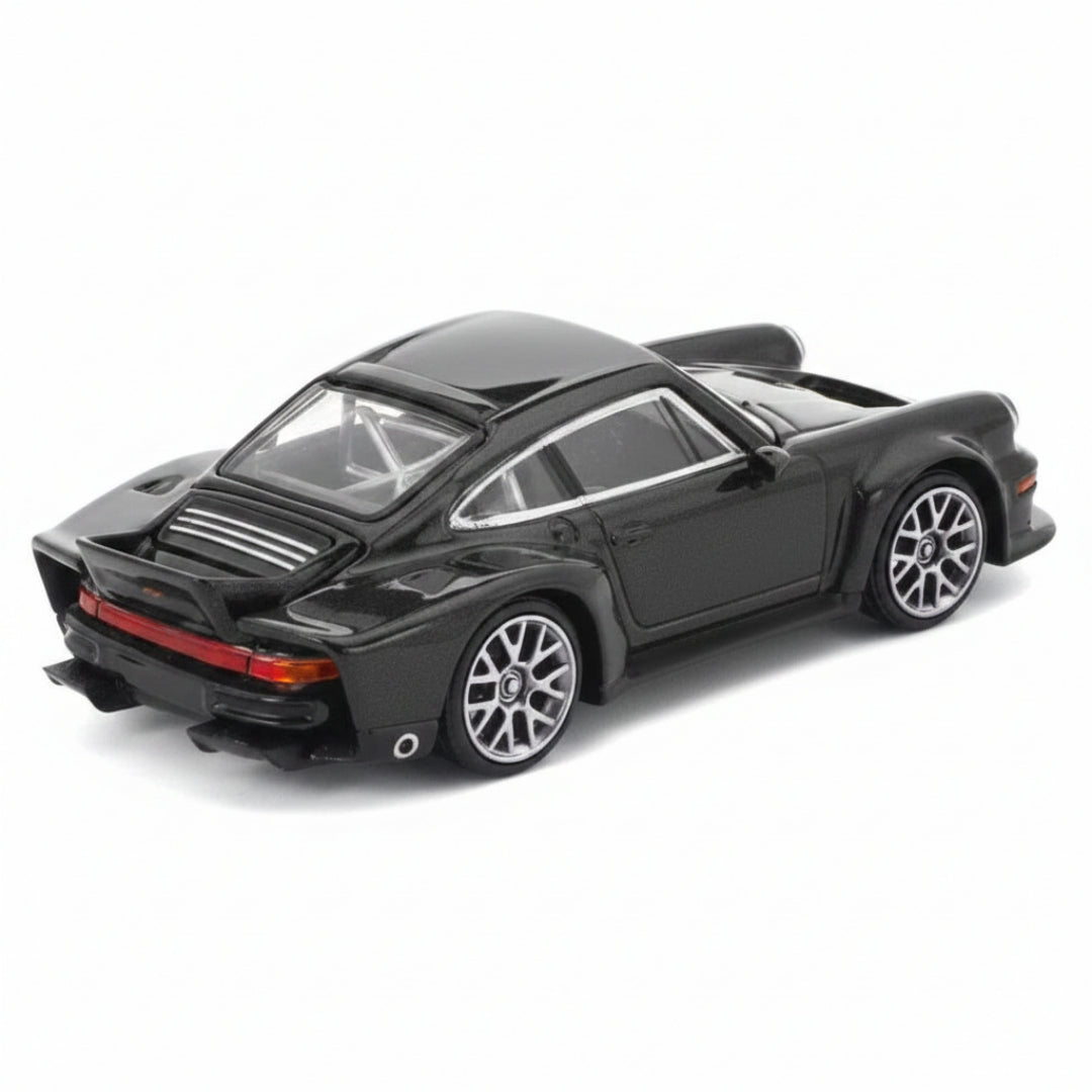 POP RACE Singer DLS Turbo Road Black PR640292 1:64 Diecast Model Car