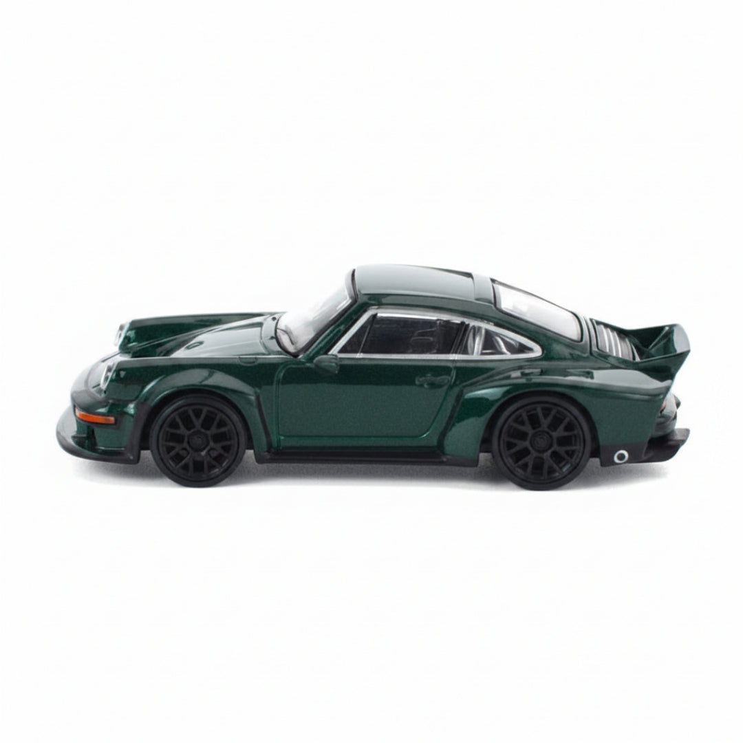 POP RACE Singer DLS Turbo Road Green PR640326 1:64 Diecast Model Car