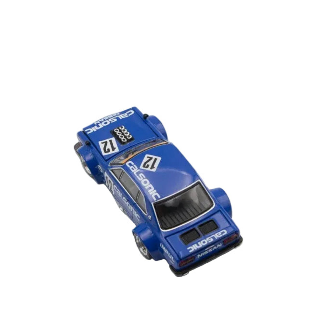 POP RACE Skyline GT-R V8 Drift Hakosuka Calsonic PR640114 1:64 Diecast Model