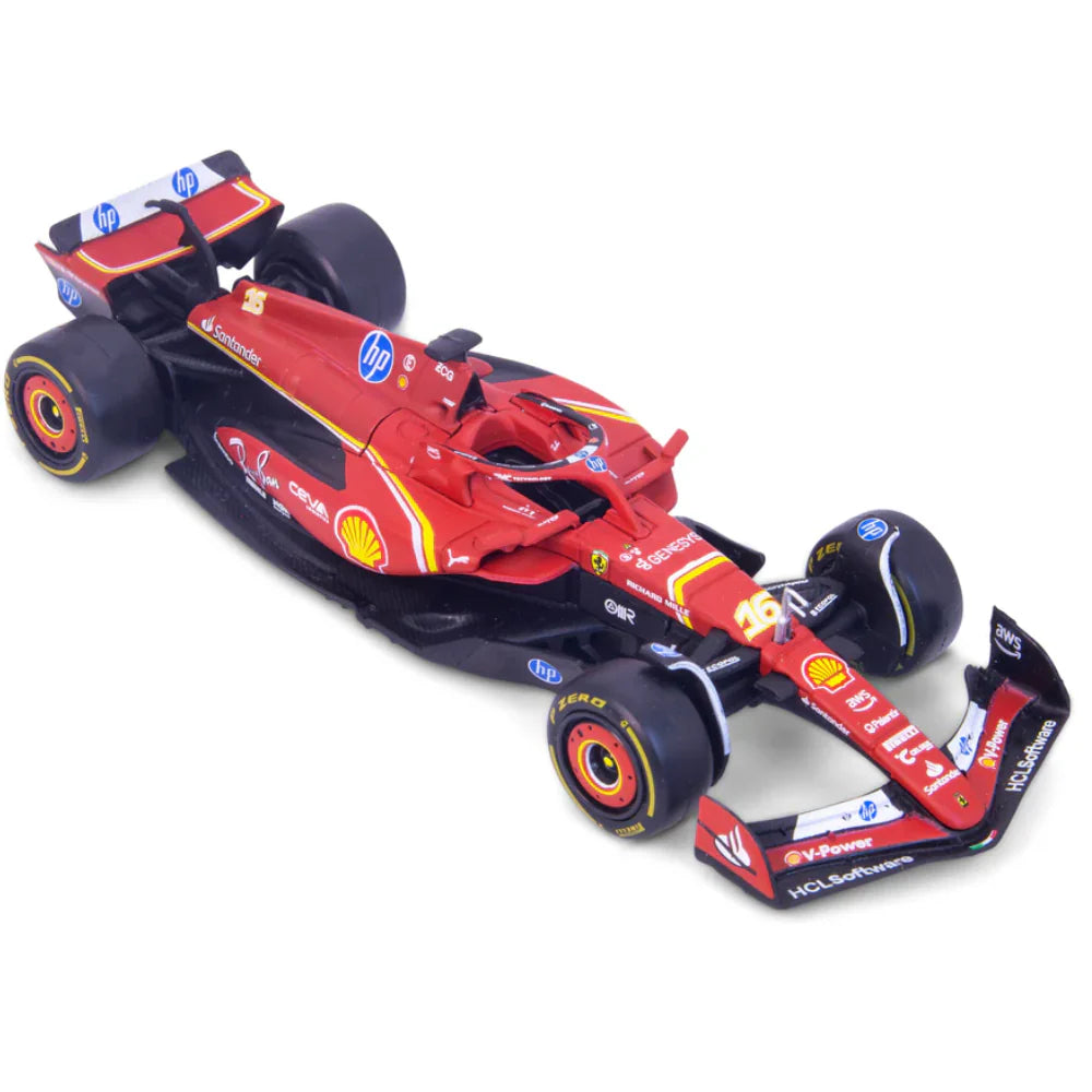 Bburago F1 2024 Ferrari F1 Team SF-24 -  #16 Charles Leclerc 1/43 Scale