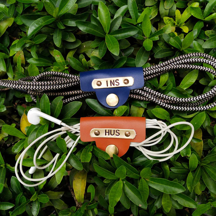 Personalised Cable Holders (Set of 2) (No CASH ON DELIVERY allowed on this product)