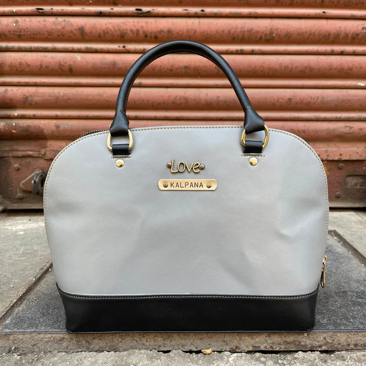 Personalised Ladies Handbag With Charm - No COD Allowed On Personalised Product (Select From Drop Down Menu)