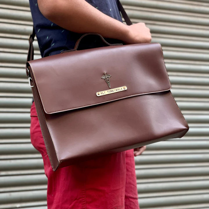 Personalised Laptop Bag With Charm - No COD Allowed On Personalised Product