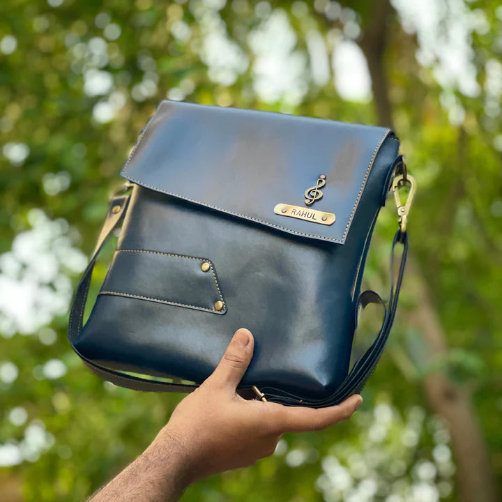 Personalised Men's Sling Bag 1.0 ( No Cod on personalised Orders ) - Prepaid Orders Only