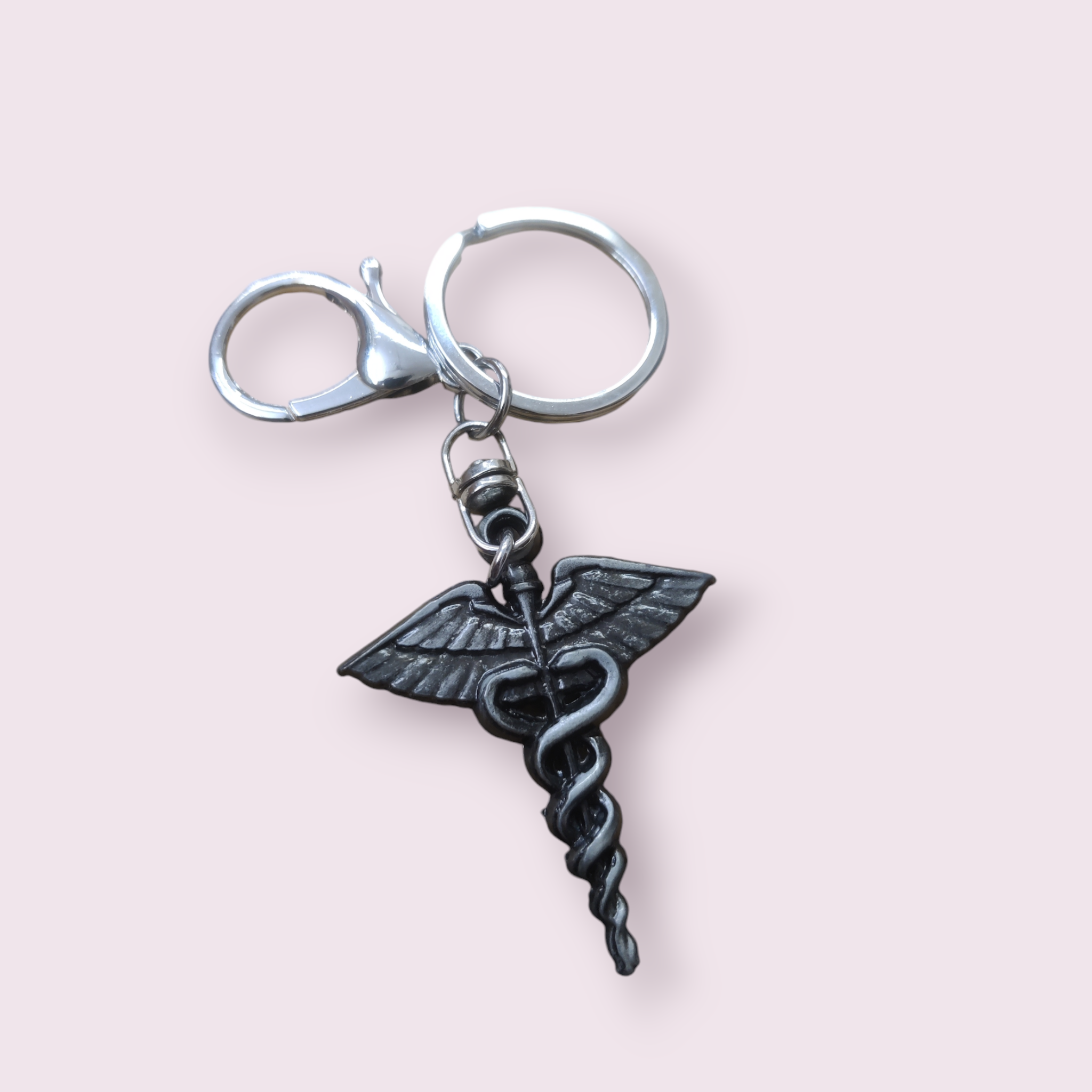 Doctor Symbol Metal Keychain (Choose From Drop Down Menu)