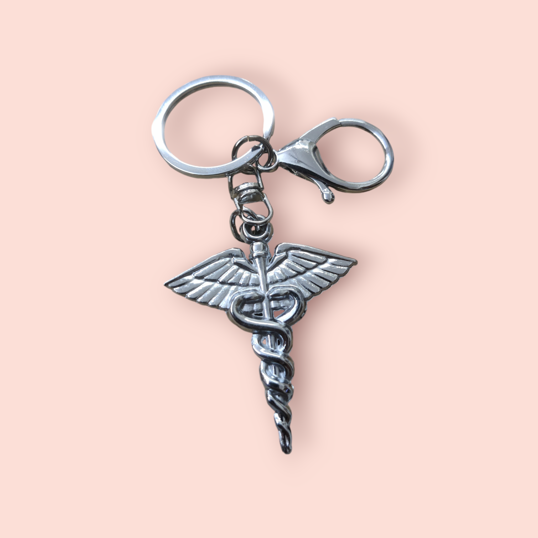 Doctor Symbol Metal Keychain (Choose From Drop Down Menu)