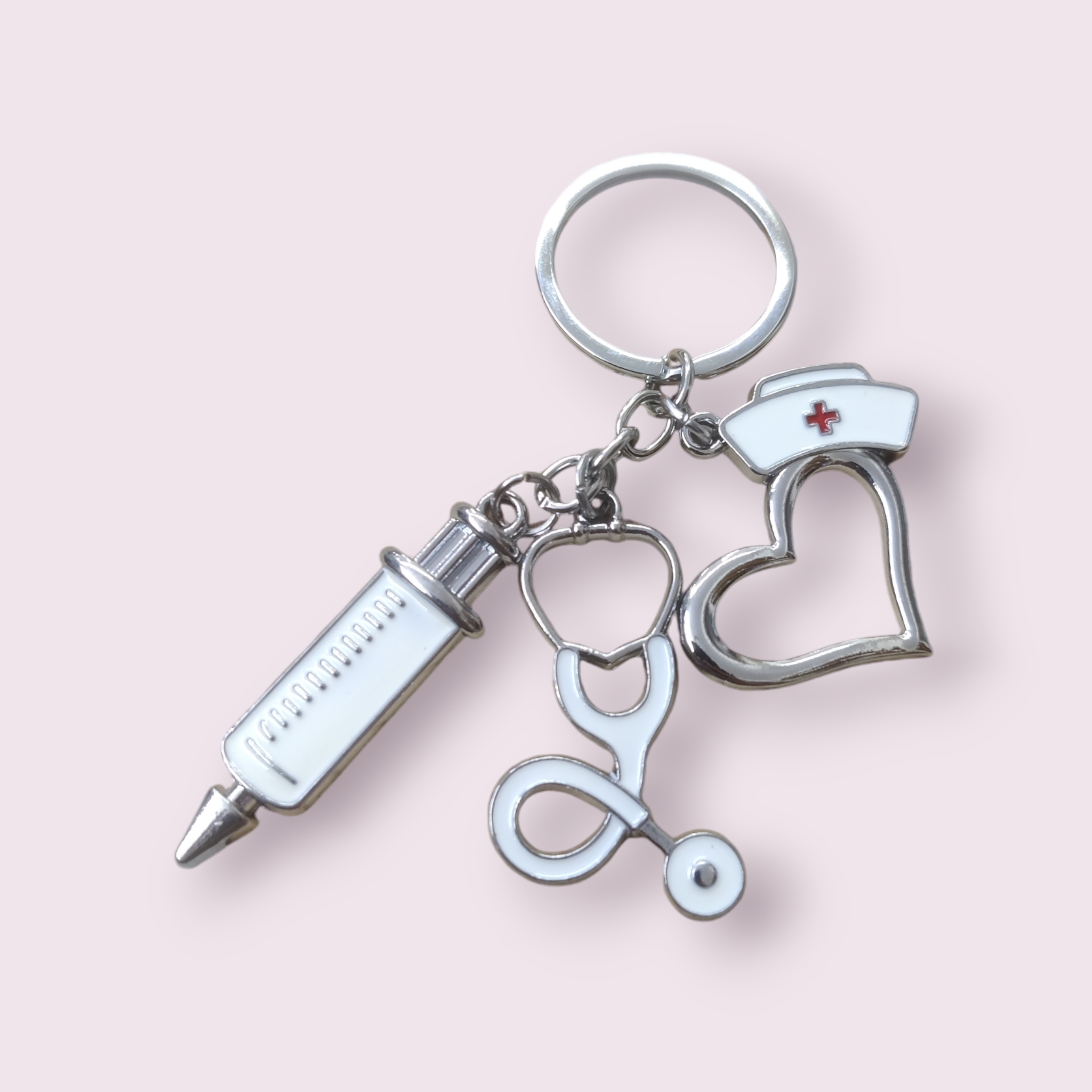 Multicharm Doctor Enamel Keychain