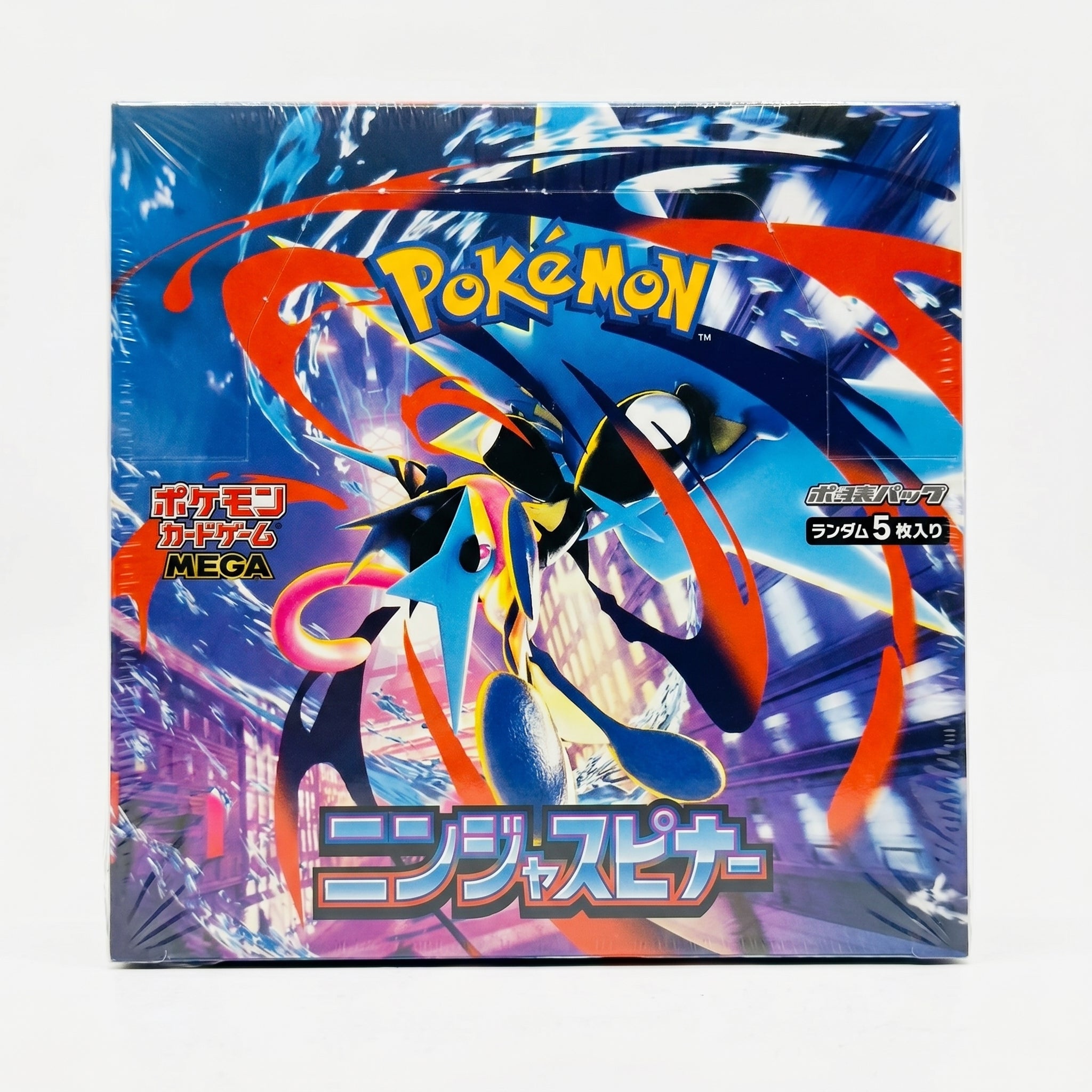 Japanese Pokémon Ninja Spinner Booster Box|TCG