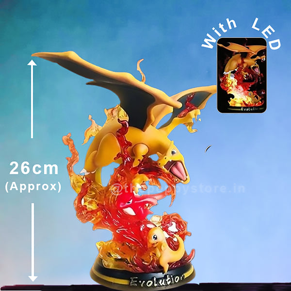 Pokemon Charizard Collectible Figure 26 cm With Light - (No Cod Allowed On This Product) - Prepaid Orders Only