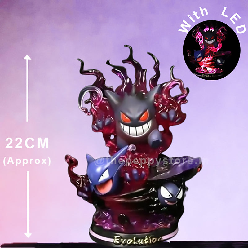 Pokemon Gengar Collectible Figure - 22 cm With Light - (No Cod Allowed On This Product) - Prepaid Orders Only