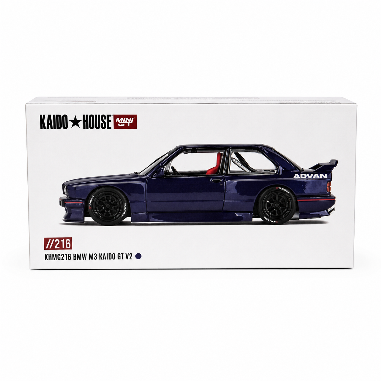 RARE Silver Chase Model – Kaido House x MINI GT BMW M3 Kaido GT V2 #216 1:64 Diecast (New, Open Box)
