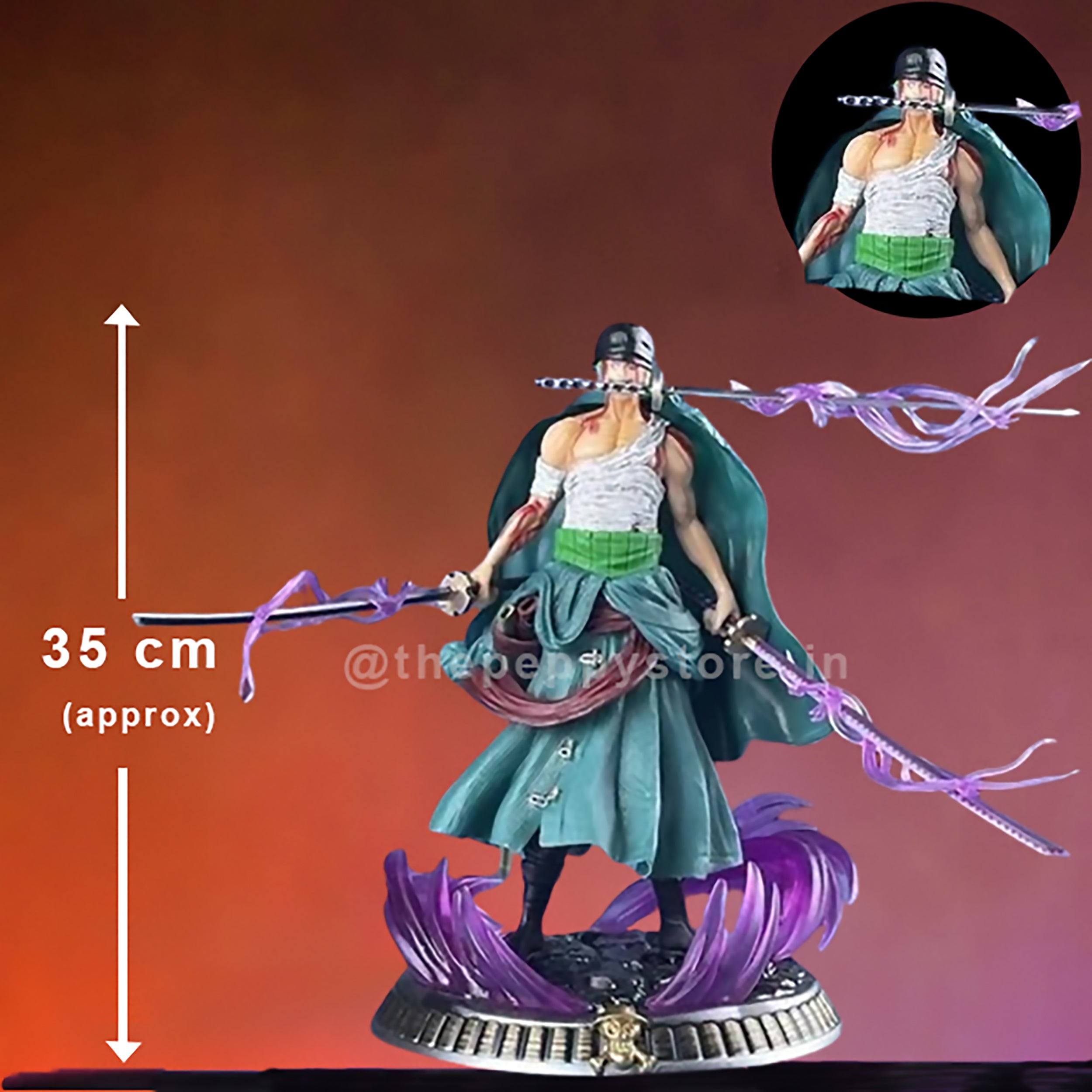 Roronoa Zoro Action Figure 35 cm - NO COD