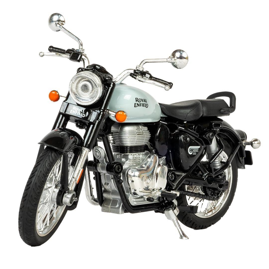 Royal Enfield Classic 350 1:15 Scale Diecast Model Motorcycle 