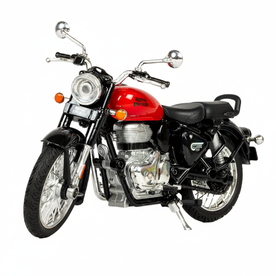 Royal Enfield Classic 350 1:15 Scale Diecast Model Motorcycle 