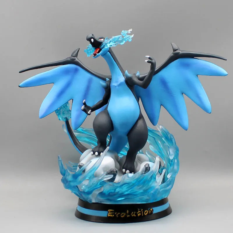 Pokemon Mega Charizard X Collectable Figure With Lights - 24 cm (No Cod Allowed On This Product) - Prepaid Orders Only