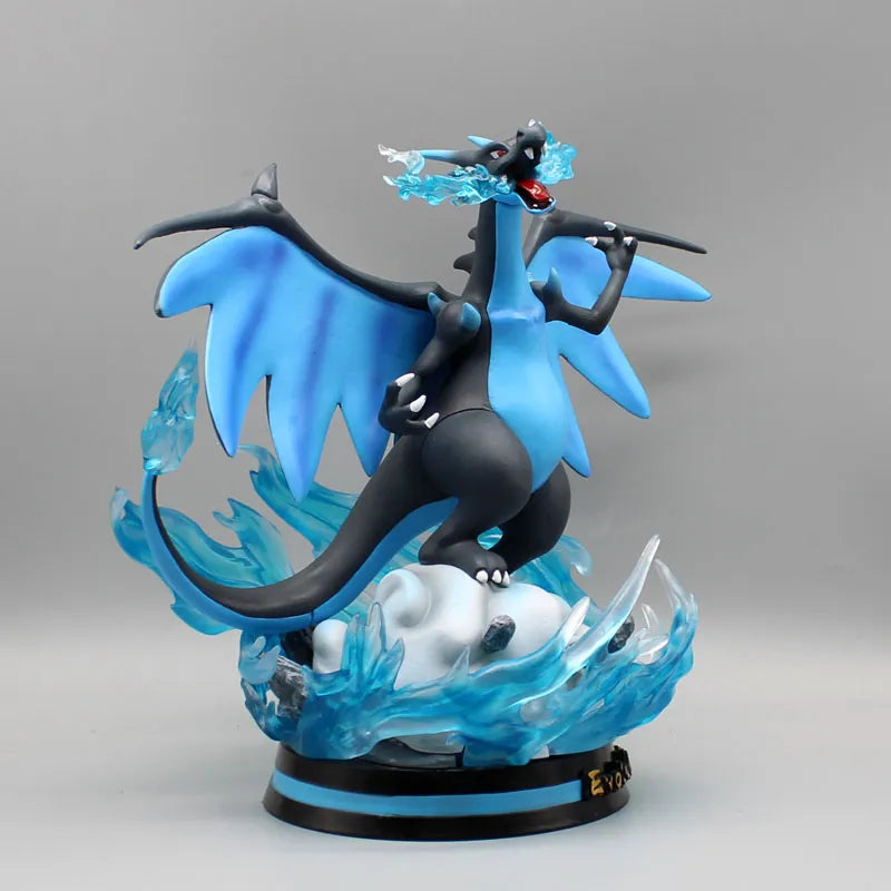 Pokemon Mega Charizard X Collectable Figure With Lights - 24 cm (No Cod Allowed On This Product) - Prepaid Orders Only