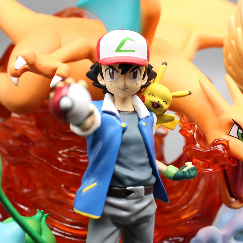 Pokemon Ash Collectable Figure With Lights Height 37 Cm (No Cod Allowed On This Product) - Prepaid Orders Only