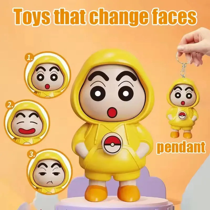 Shinchan Mood Swing Keychain