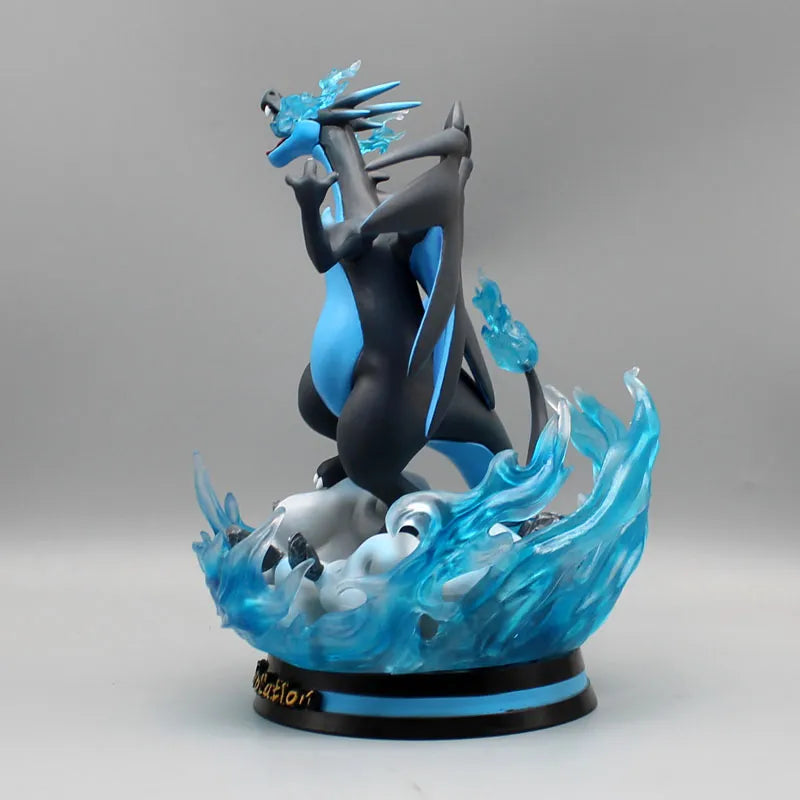 Pokemon Mega Charizard X Collectable Figure With Lights - 24 cm (No Cod Allowed On This Product) - Prepaid Orders Only