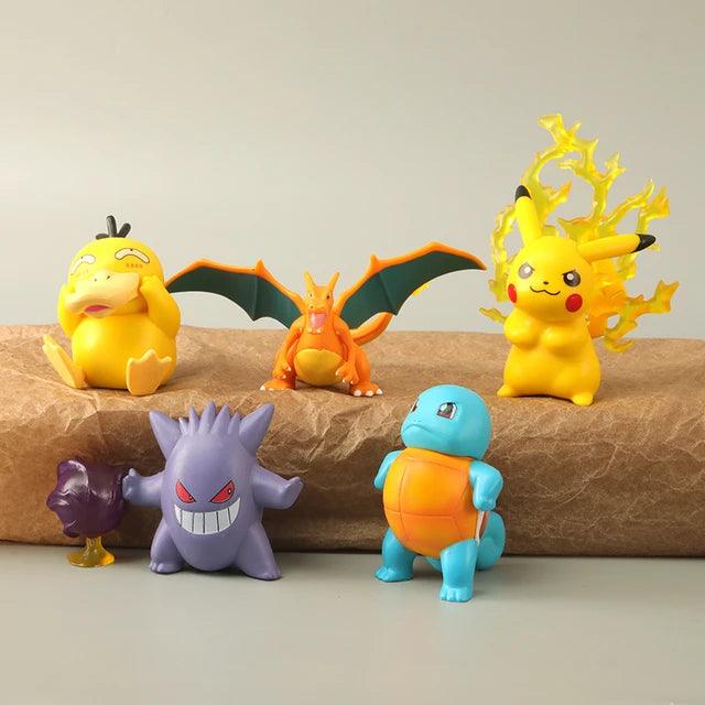 Pokemon Figures Set Of - 5 - ThePeppyStore