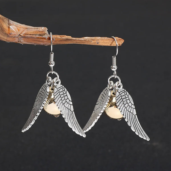 Harry Potter Golden Snitch Earring