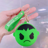 Hulk Silicon Coin Pouch Keychain With Bagcharm