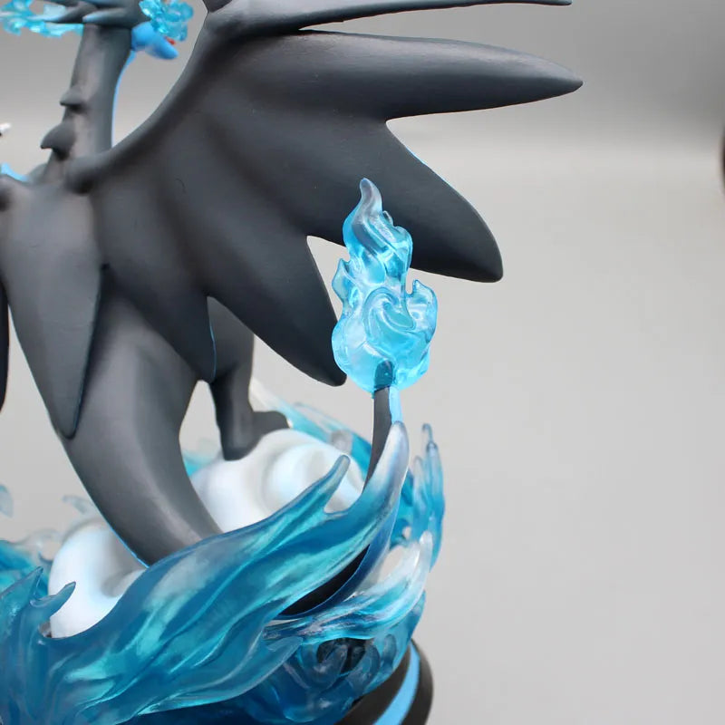 Pokemon Mega Charizard X Collectable Figure With Lights - 24 cm (No Cod Allowed On This Product) - Prepaid Orders Only