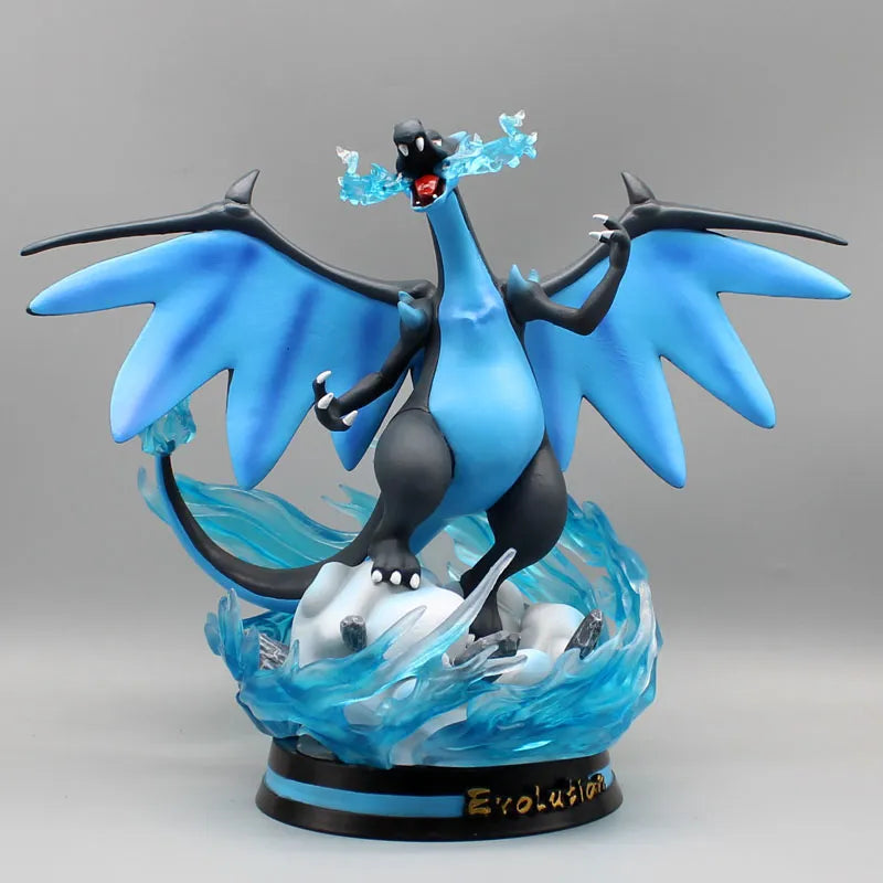 Pokemon Mega Charizard X Collectable Figure With Lights - 24 cm (No Cod Allowed On This Product) - Prepaid Orders Only