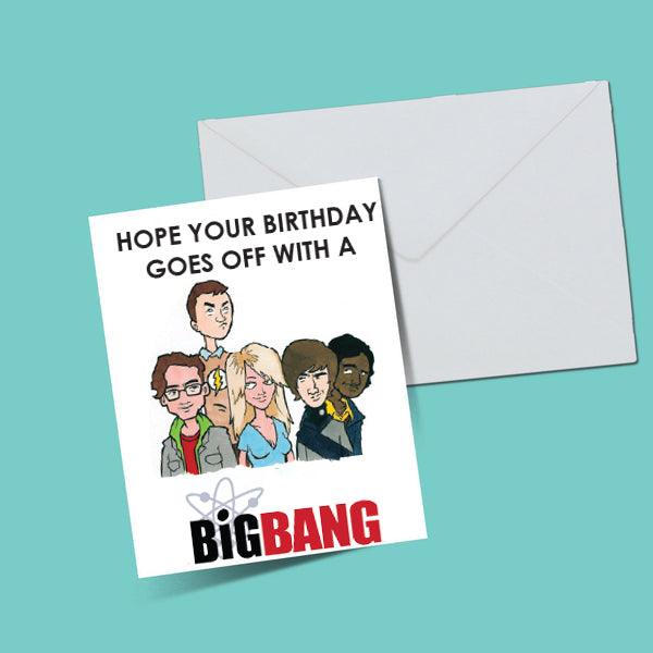 Big Bang Birthday Card - ThePeppyStore